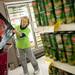 Ohio resident Brenda Rasor maneuvers her cart around a corner at Target on Thursday. Daniel Brenner I AnnArbor.com